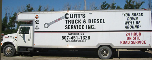 Curt’s Truck & Diesel Service, Truck