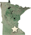 Owatonna, MN Map